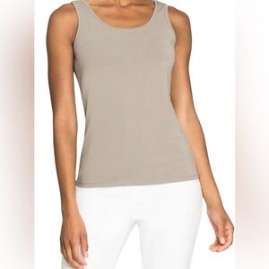 NIC+ZOE Tapue color Scoop neck tank top, size Medium